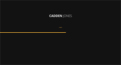 Desktop Screenshot of caddenjones.com